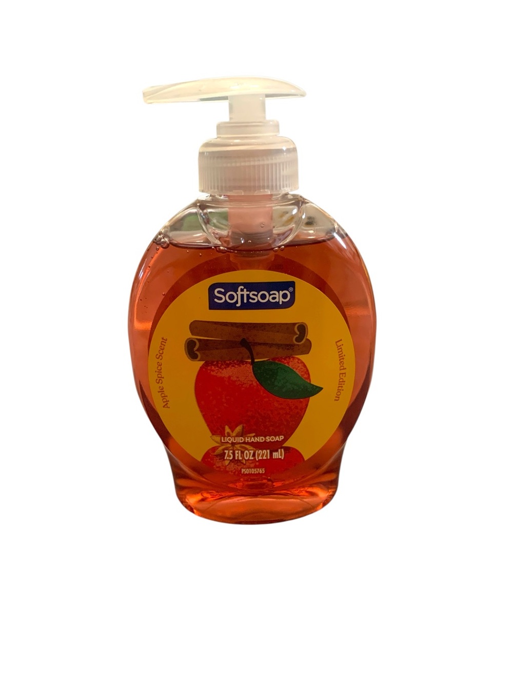 New Softsoap Limited Edition Apple Spice Liquid Hand Soap 7.5oz - Cinnamon